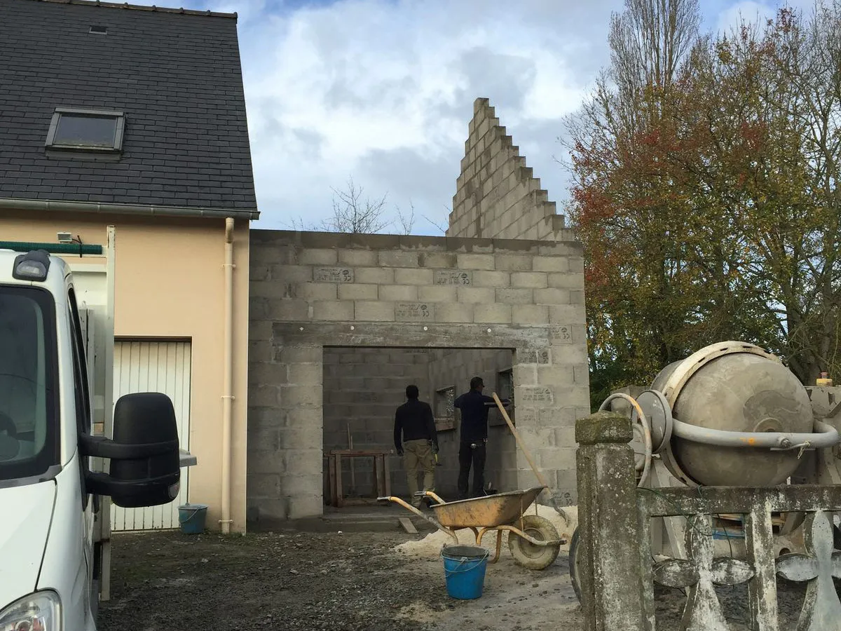 Construction de garagesSaint-Gilles-Maçonnerie