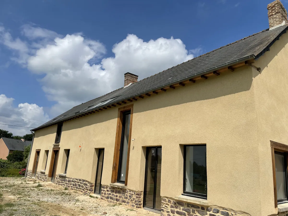 Travaux de ravalement sur Rennes
