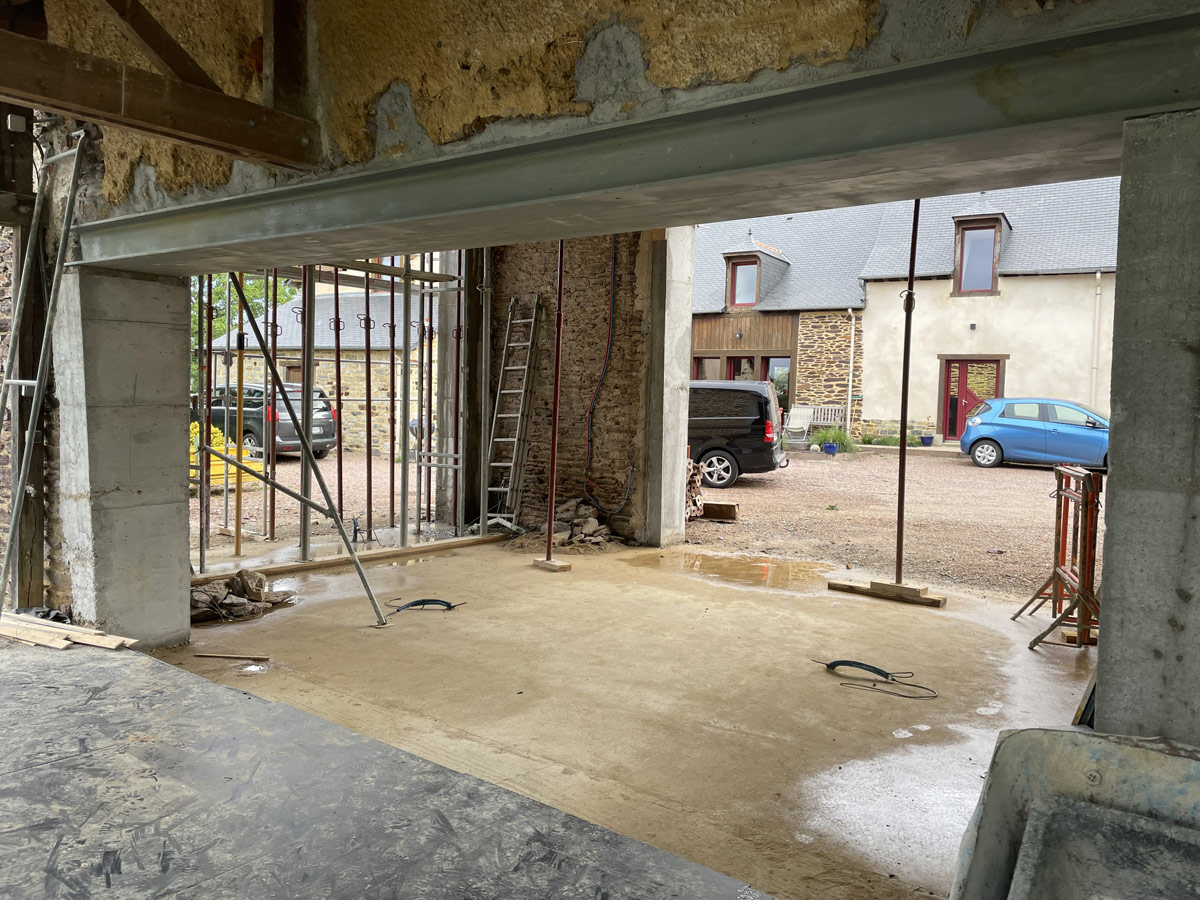 Travaux de rénovation sur Rennes